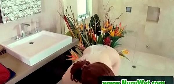  Nuru massage - Hot masseuse gives big pleasure 10